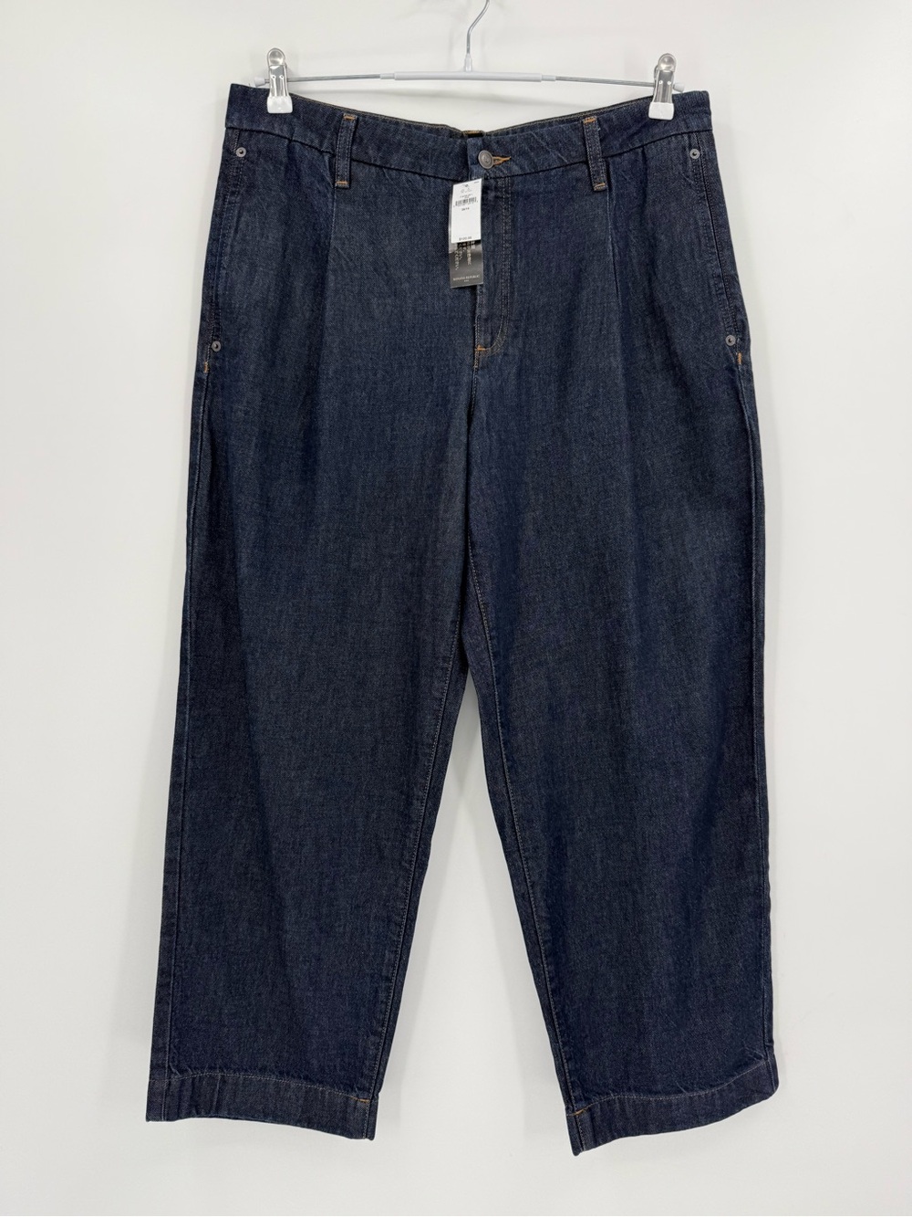 Banana Republic Factory Premiun Mid Rise Straight Indigo Rinse Trouser Jean 32